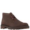 CLARKS MENS LACE ANKLE BOOT - BROWN